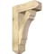 Ekena Millwork Olympic Craftsman Rough Sawn Bracket w/ Offset Brace, Douglas Fir, 8"W x 24"D x 36"H BKT0806X24X36OLY04RDF - alternate 1